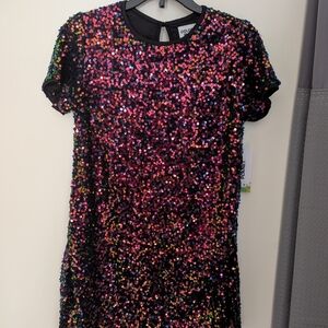 Colorful Sequin Party Dress for Girls by Unknown Brand